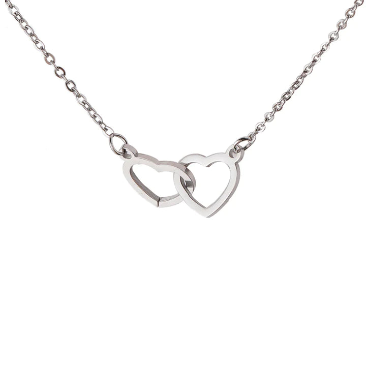 Collier double Heart Amssine